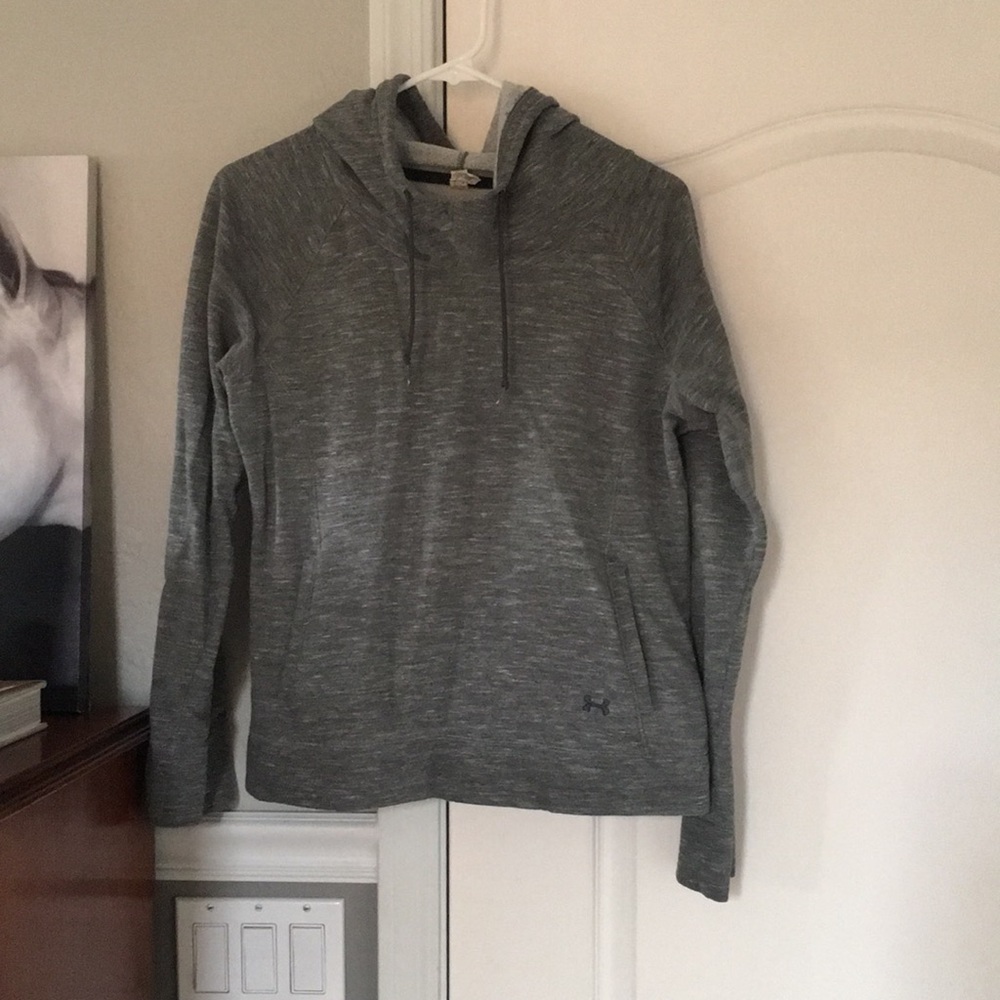•Grey Under Armour Storm Hoodie•